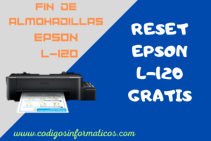 como resetear la impresora epson L120