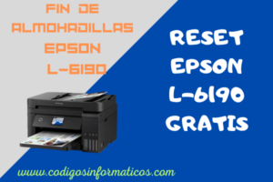 como resetear la impresora Epson L6190