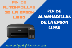 como resetear la impresora Epson L1250