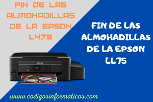como resetear impresora Epson L475