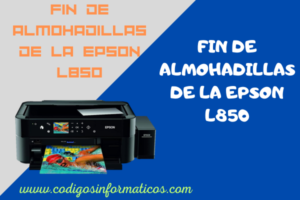 como resetear la impresora Epson L850