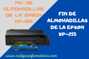 como resetear la impresora Epson XP-215