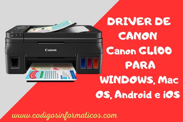 Descargar Driver de Canon G4100