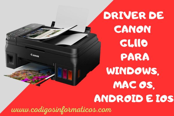Descargar Driver de Canon G4110