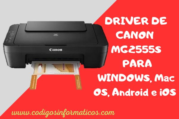 Descargar Driver de Canon MG2555S