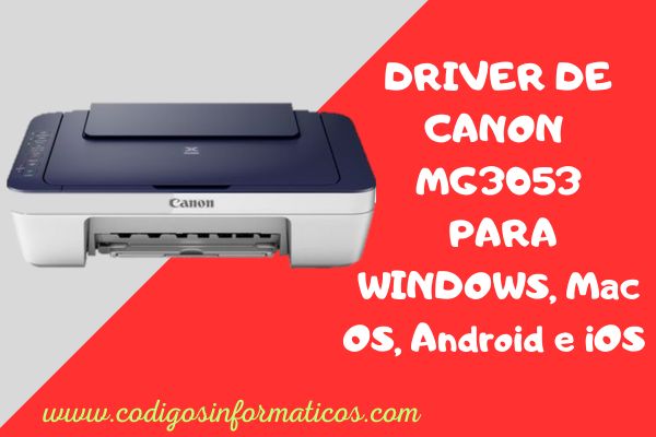 Descargar Driver de Canon MG3053