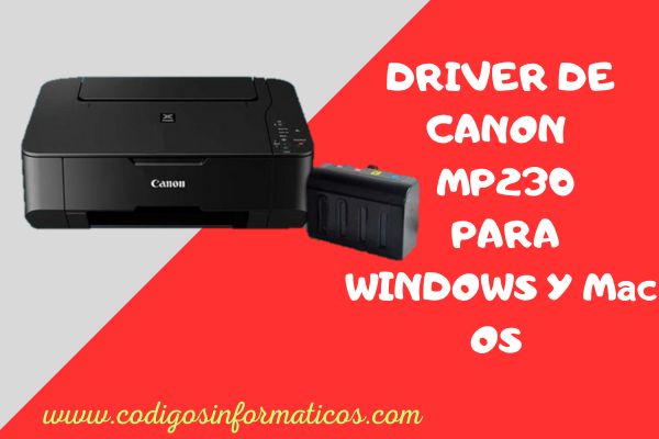 Descargar Driver de Canon MP230