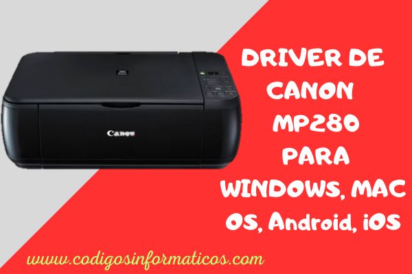 Descargar Driver de Canon MP280
