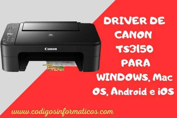 Descargar Driver de Canon TS3150