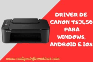 Descargar Driver de Canon TS3450