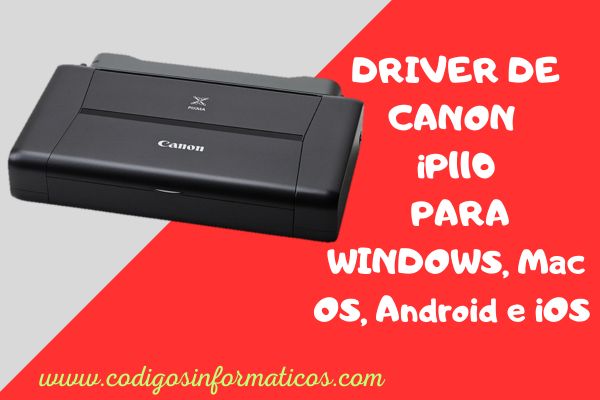 Descargar Driver de Canon iP110