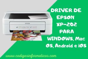 Descargar Controlador Epson XP-202
