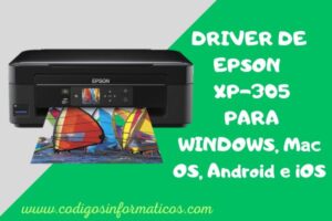Descargar Controlador Epson XP-305