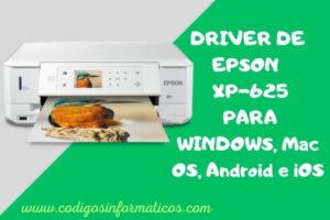 Descargar Driver Epson XP-625