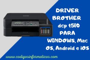 driver brother dcp t510