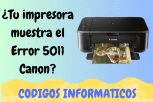 Error 5011 canon