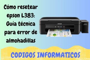 resetear epson L383