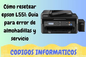 resetear epson L551
