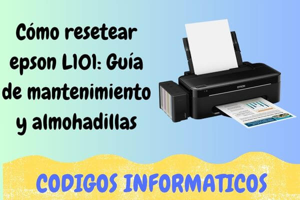 resetear epson L101