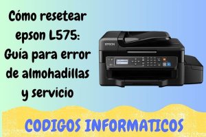 resetear epson L575
