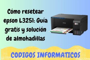resetear epson L3251