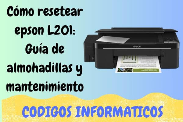 resetear epson L201