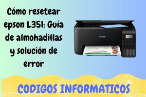 resetear epson L351