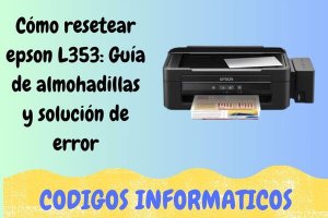 resetear epson L353