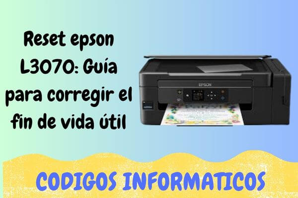 Reset epson L3070