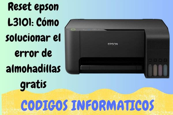 Reset epson L3101