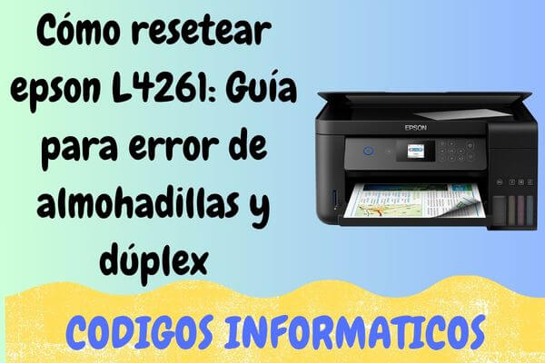 resetear epson L4261