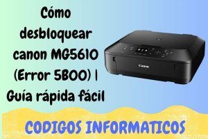 reset canon mg5610