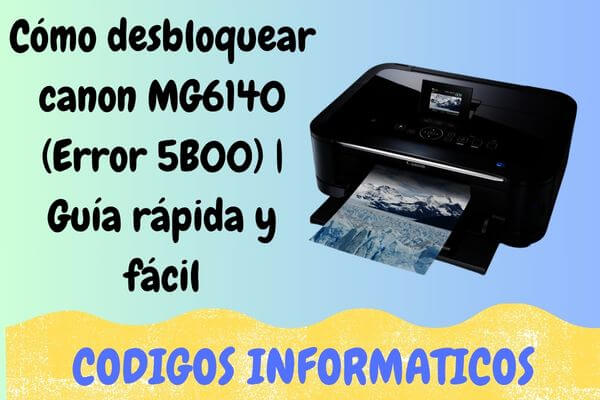 reset canon mg6140