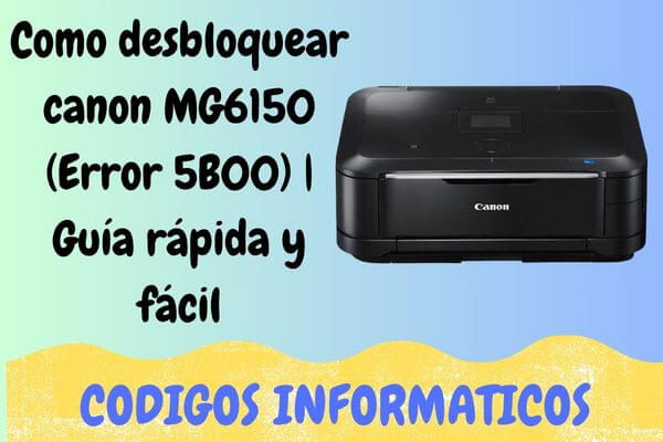 reset canon mg6150