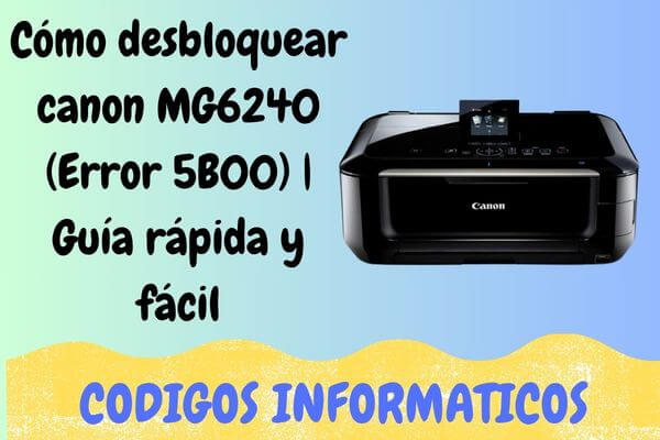 reset canon mg6240