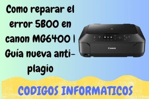 reset canon mg6400