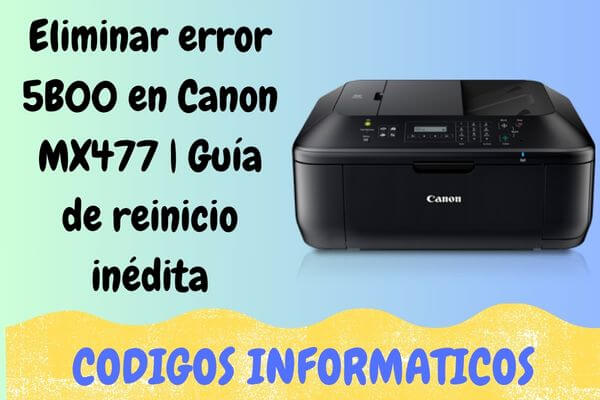reset canon mx477